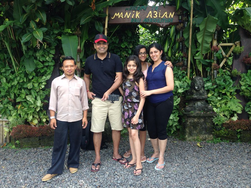 Mr. Raju and Family, Bali Full Day Tour by Gangga Bali