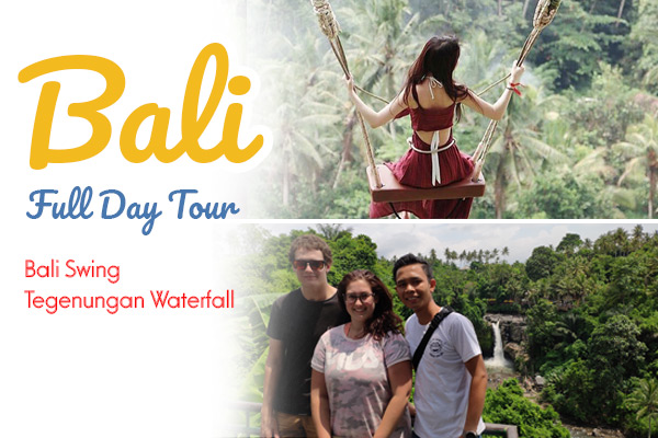 Full Day: Bali Swing and Tegenungan Waterfall